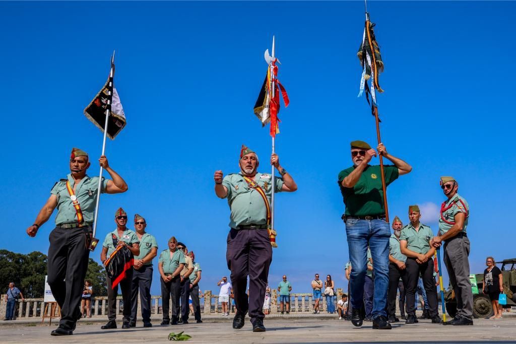 Veteranos legionarios de Galicia se reencuentran de nuevo en Vilanova