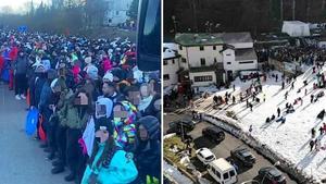 El efecto TikTok colapsa un pueblo italiano: 10.000 personas invaden la estación de esquí de Roccaraso
