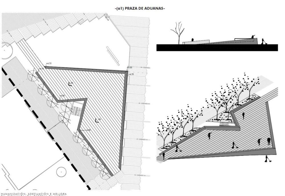 El camino para la nueva Marina de A Coruña