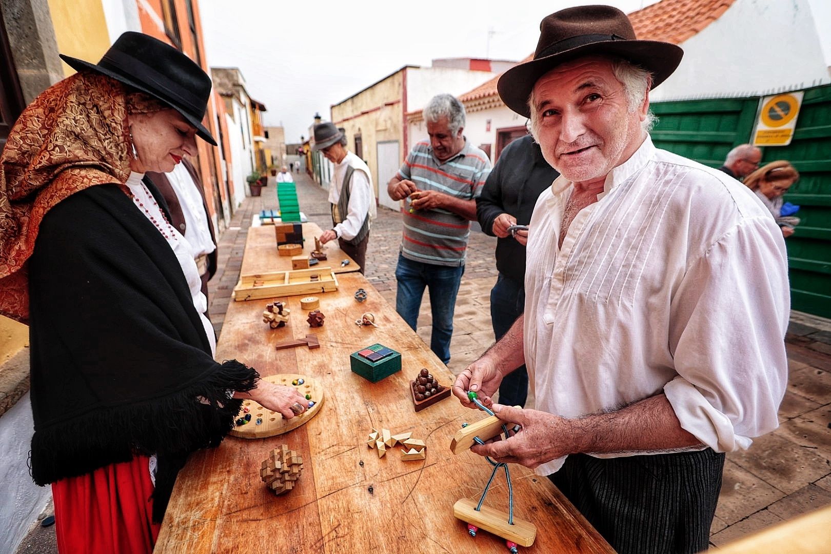 Granadilla recrea en sus calles una jornada de tradiciones