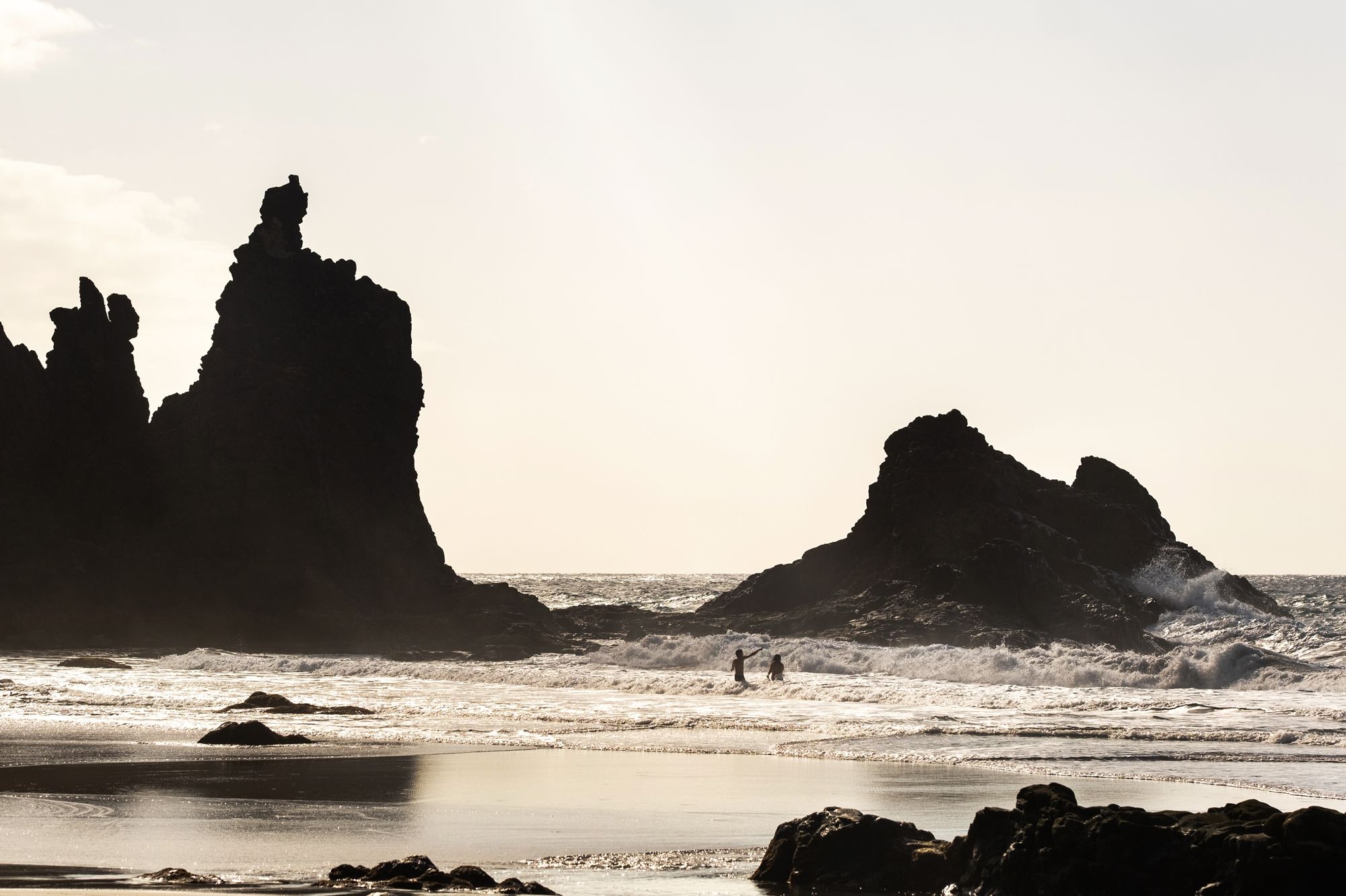 Pie de foto: La Playa de Benijo es una playa salvaje de arena negra con un encanto especial