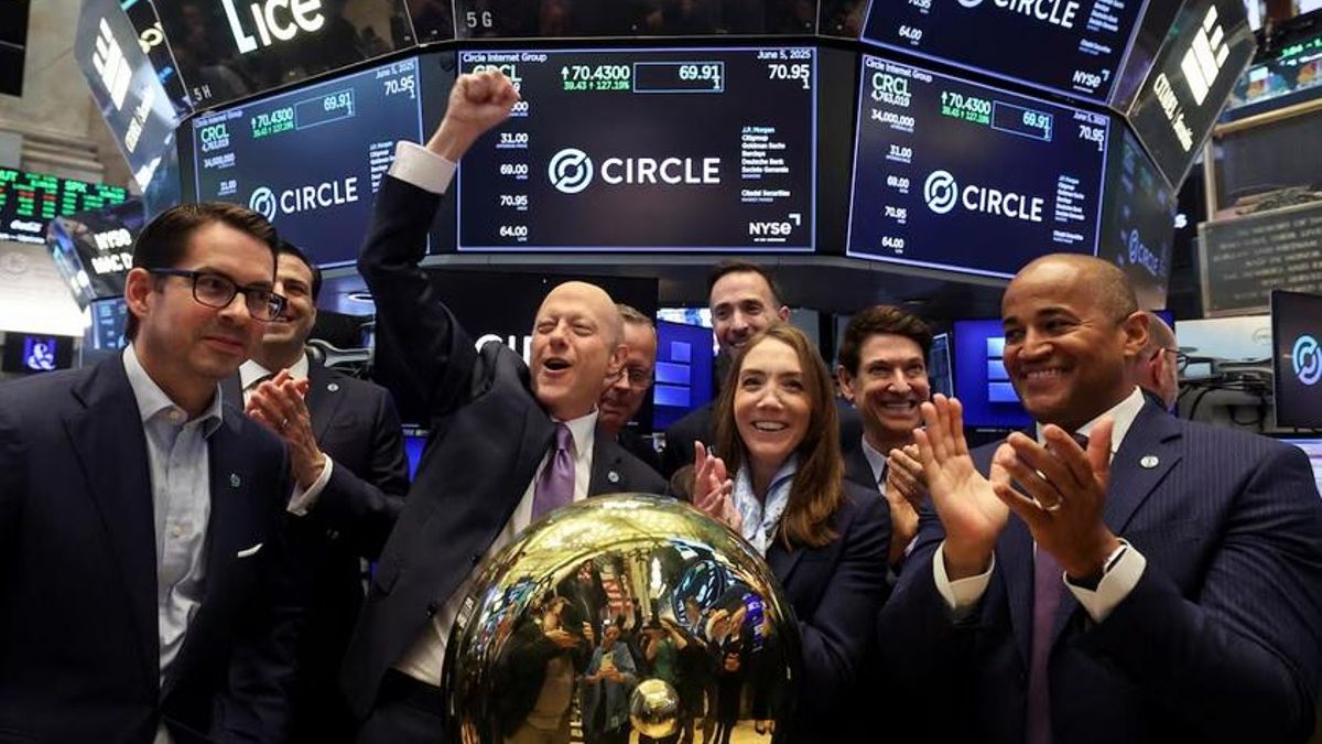 Jeremy Allaire, CEO y cofundador Circle Internet Group, reacciona al debut en Bolsa de la empresa