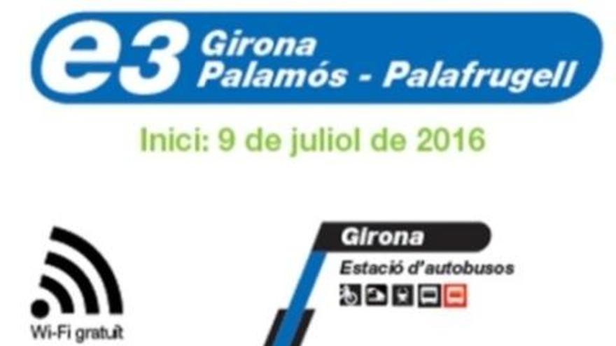 Entra en servei el bus exprés de Girona a Palafrugell i Palamós en dies laborables