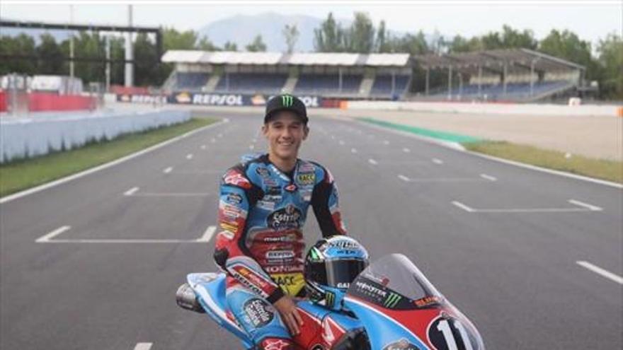 Sergio García, preparado para la batalla del Mundial de Moto3