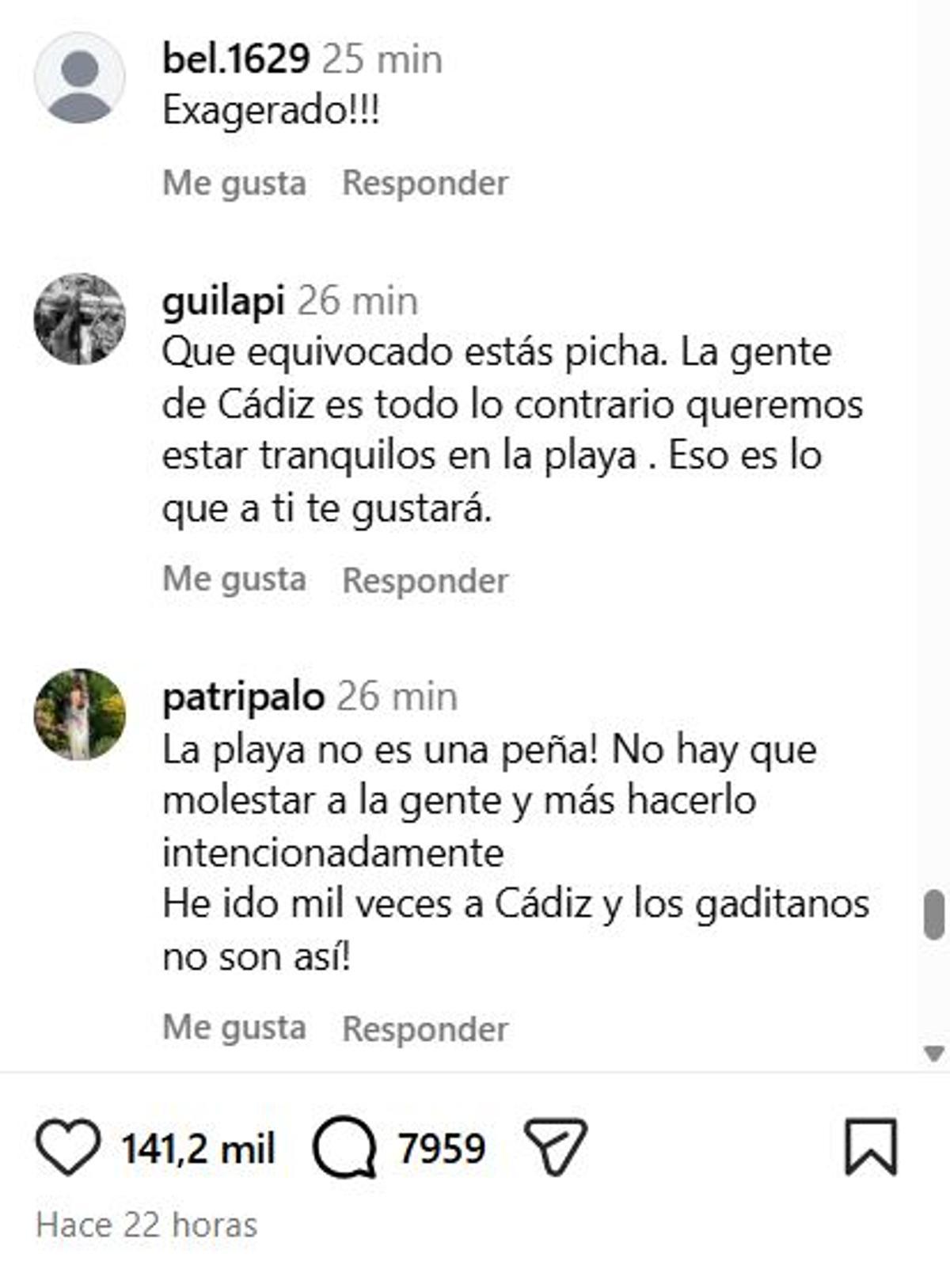 Los comentarios a las declaraciones del gaditano ya casi alcanzan las 8.000 respuestas