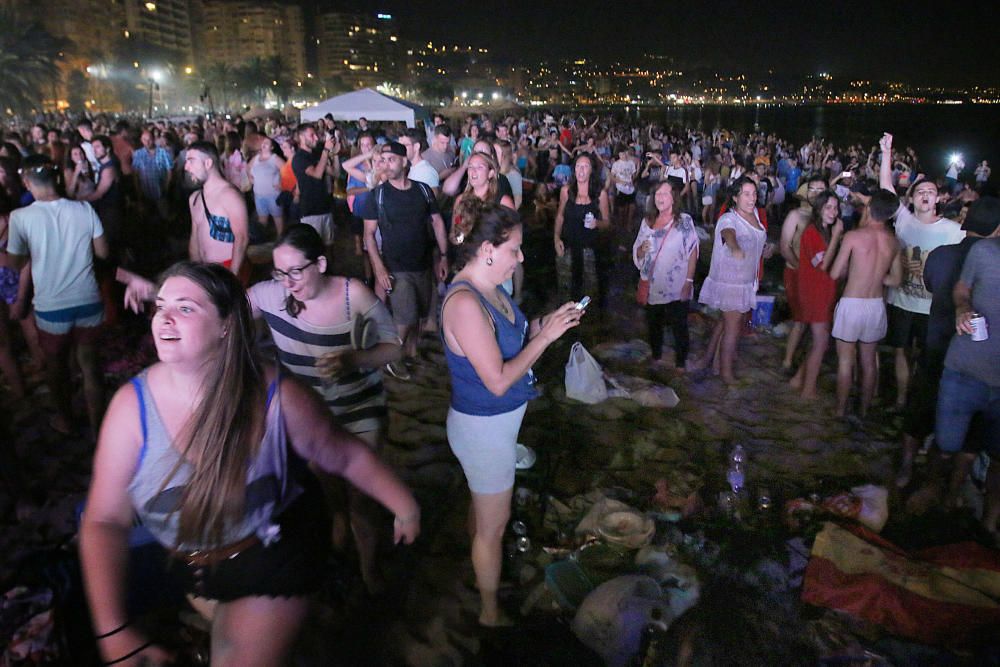 Las imágenes de la Noche de San Juan 2017