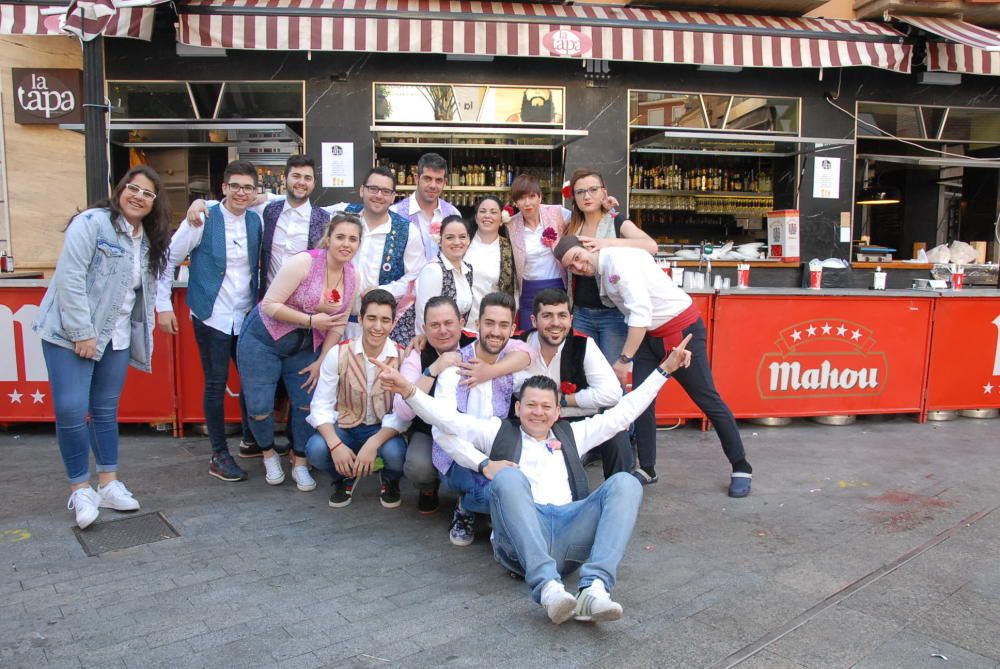 Ambiente y Photocall en la Plaza de las Flores