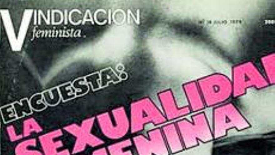 Portada de un número de ‘Vindicación feminista’, de 1979.