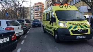 Una persona herida por una posible agresión familiar en Cáceres