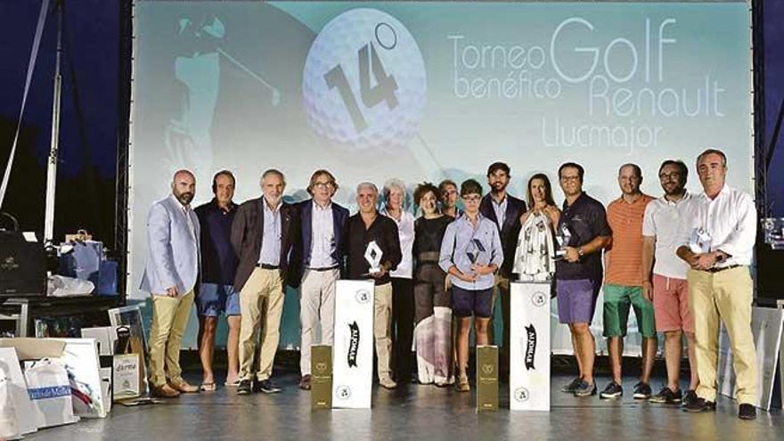 Renault Llucmajor recauda más de 51.000€ para ADAA con el 14 Torneo Benéfico de Golf