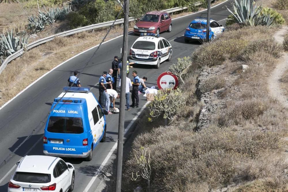 Hallan un cadáver en la zona de Las Perreras