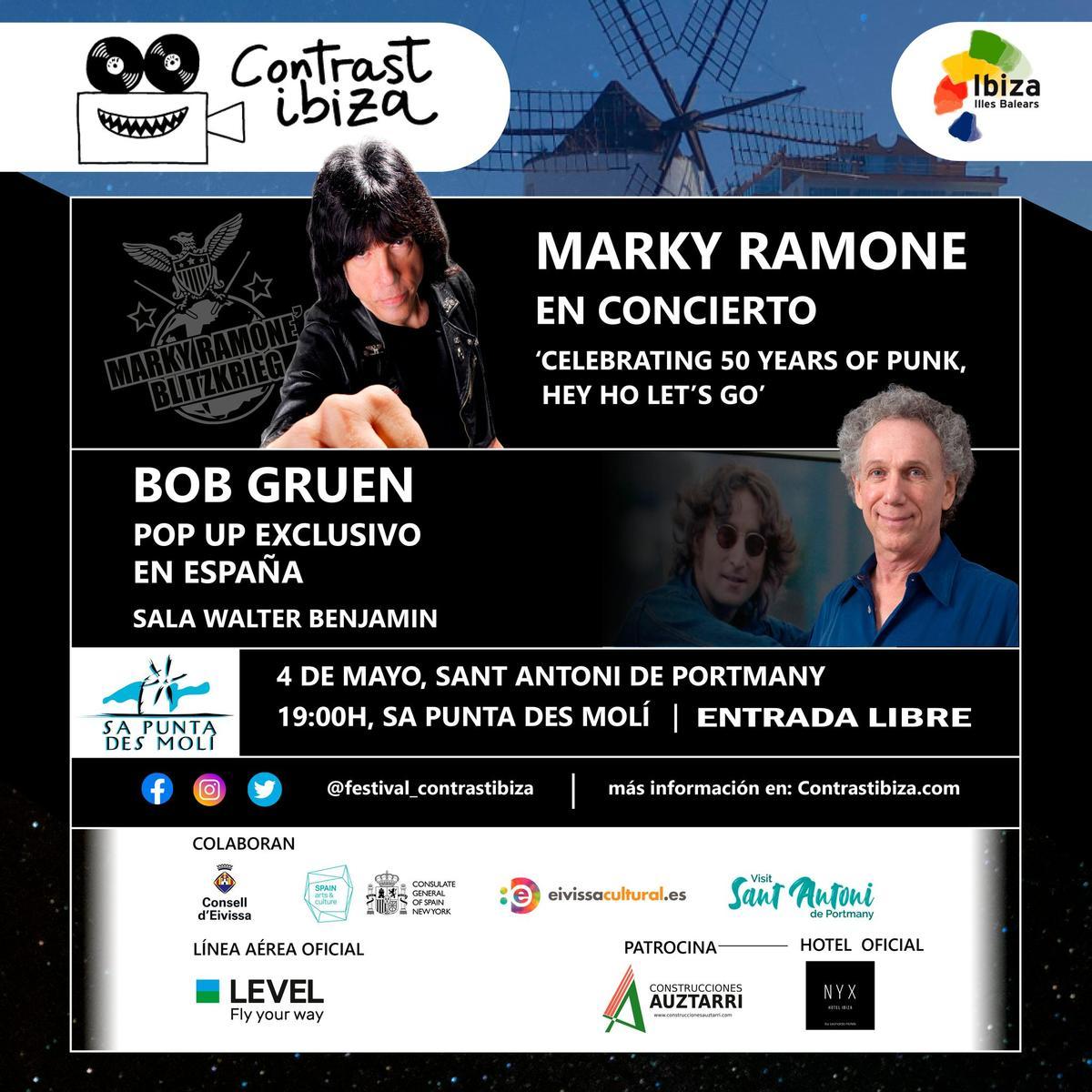 Cartel del festival Contrast Ibiza 2024