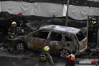 Al menos 8 muertos y 25 heridos tras choque de tren y autobús que se incendió en Bangkok