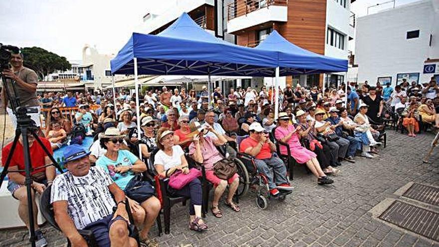 Numeroso público disfrutó con el encuentro festivo.