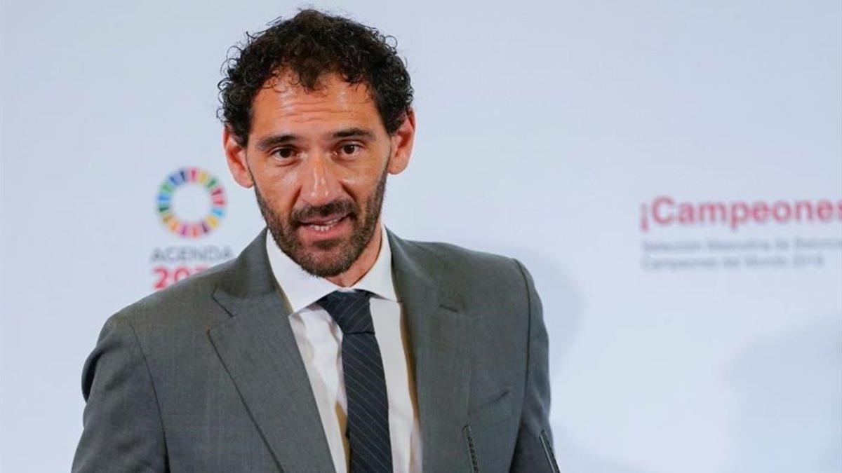 Jorge Garbajosa aspira a seguir siendo el presidente de la FEB