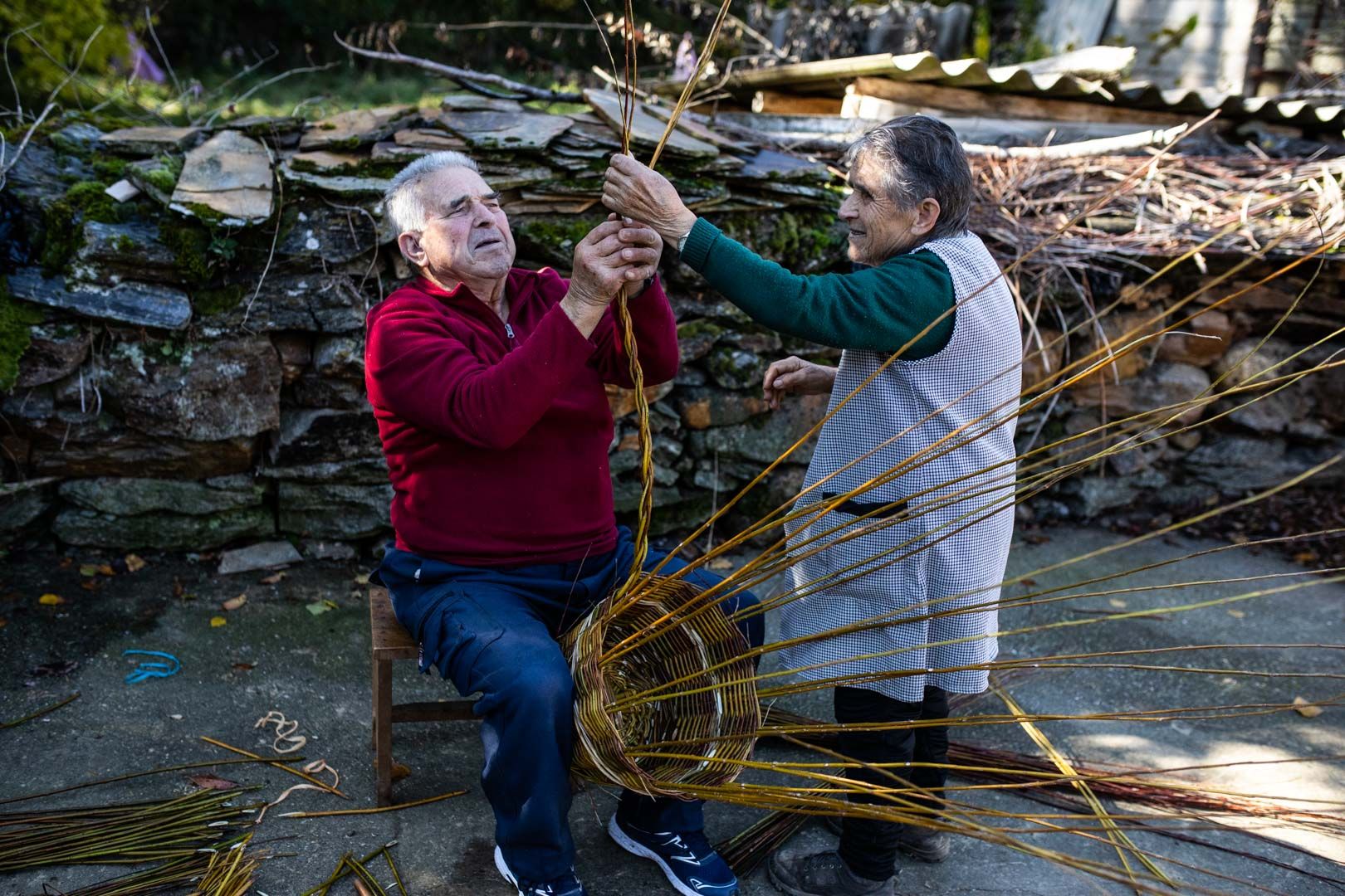 Eladio, el último mimbrero de Zamora