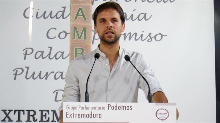 Podemos Extremadura cree que las medidas de la Junta &quot;no sirven&quot; para crear empleo