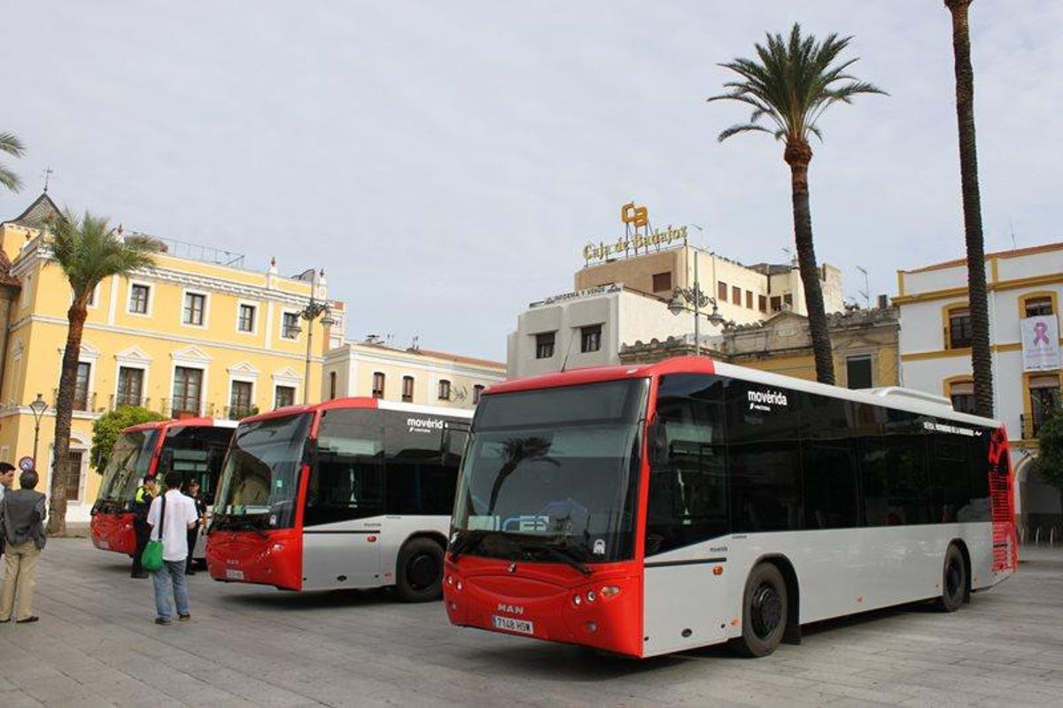 Autobuses urbanos de Mérida.