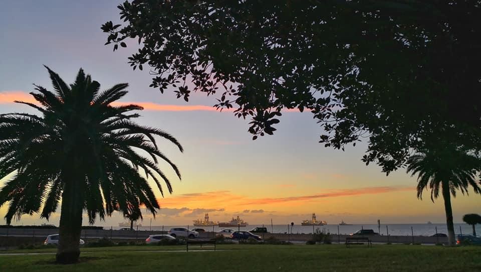 Amanecer en Las Palmas de Gran Canaria (19/19/18)