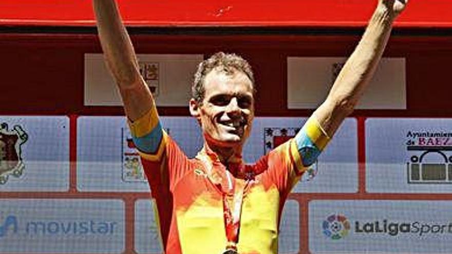 Luis León estrenará su jersey de campeón de España en el Tour