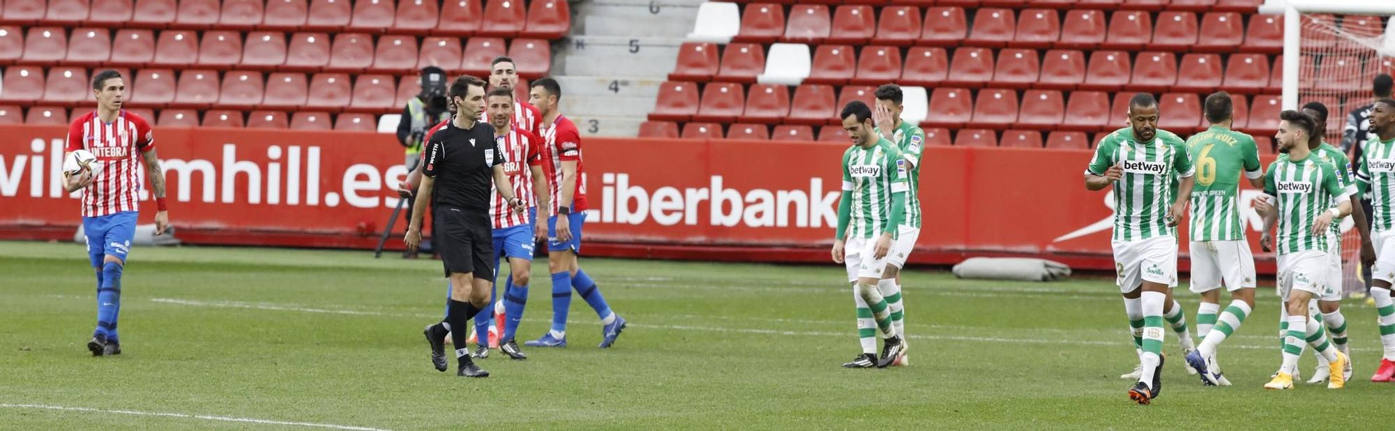 Las imágenes del Betis-Sporting