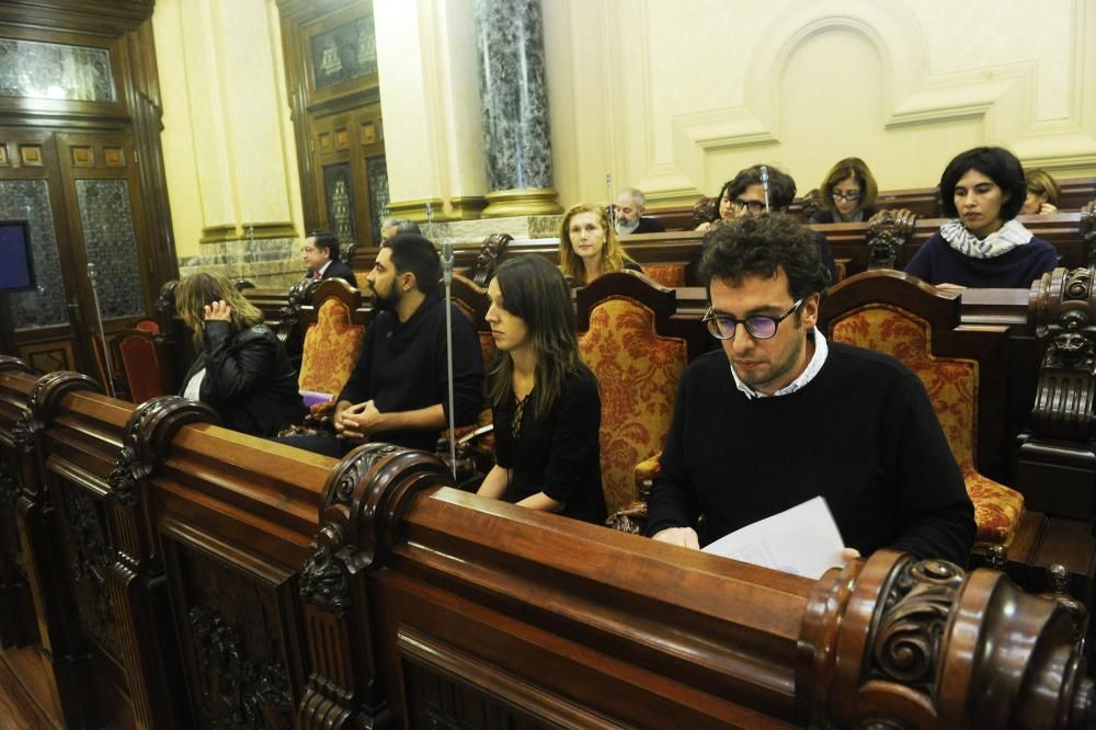 Pleno municipal de A Coruña