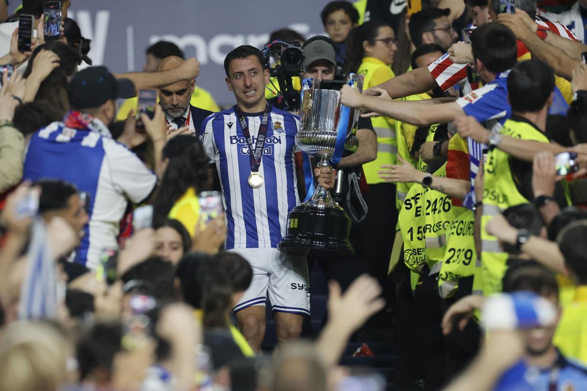 Final de Copa: Atlético de Madrid - Real Sociedad, en imágenes.