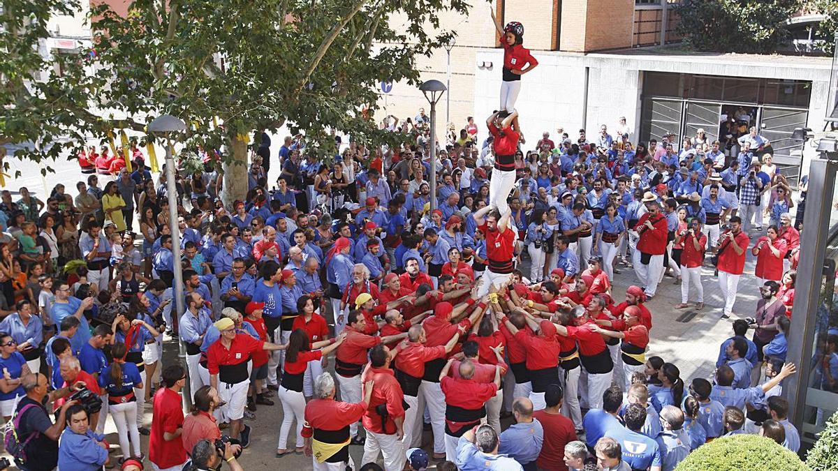 Aquest any no s’ha pogut incloure en el programa la jornada castellera. | MARC MARTÍ