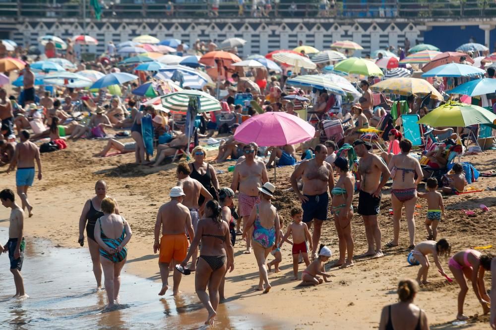 Ola de calor en Asturias