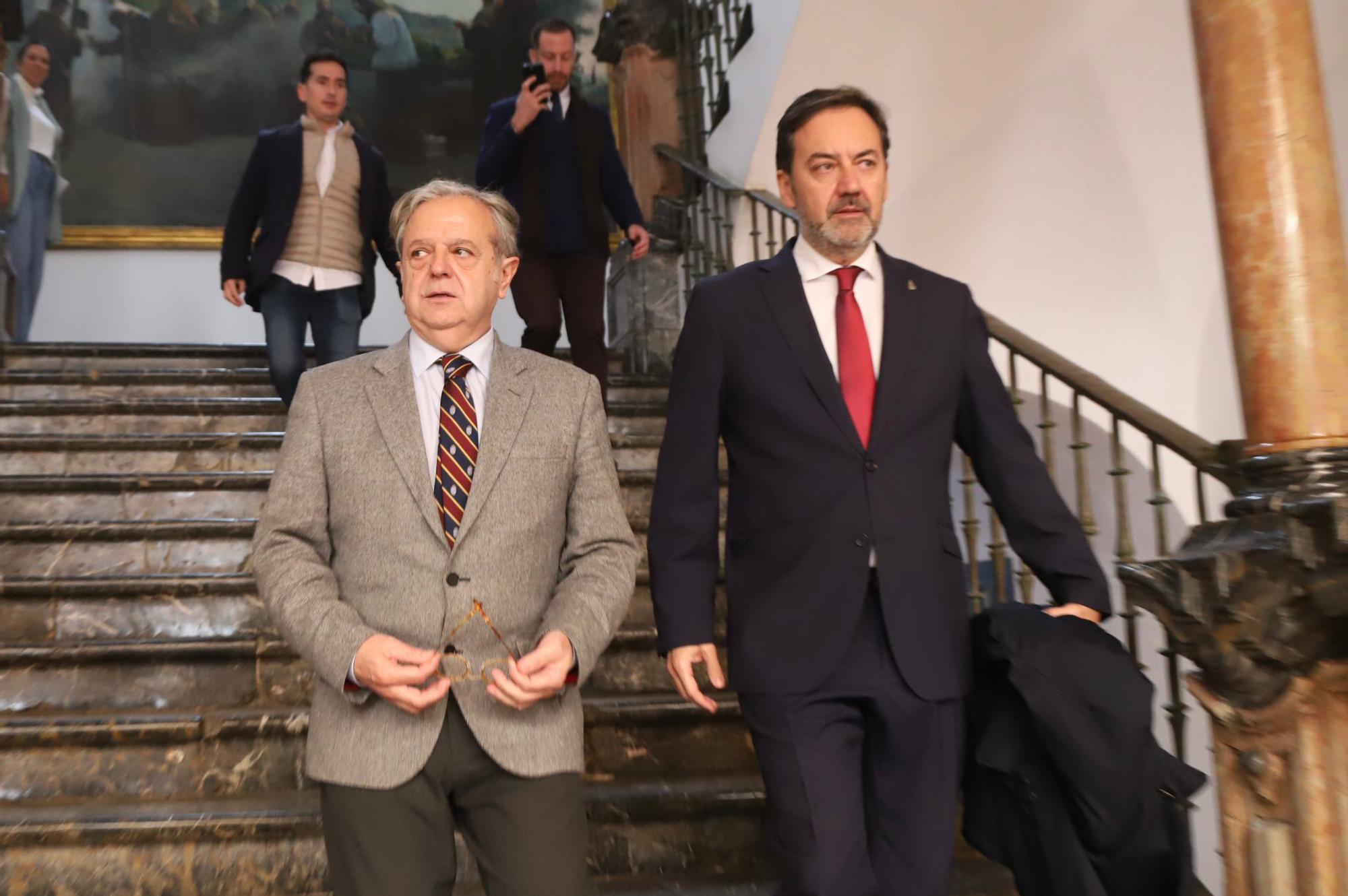 La firma del convenio entre la Diputación y el Córdoba CF, en imágenes