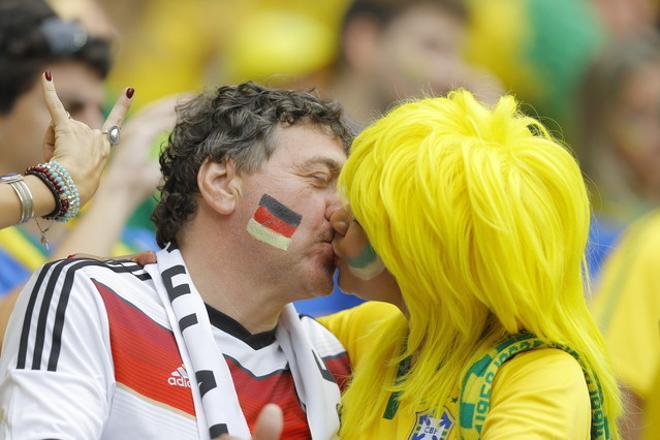 Las imágenes del Brasil, 1 - Alemania, 7