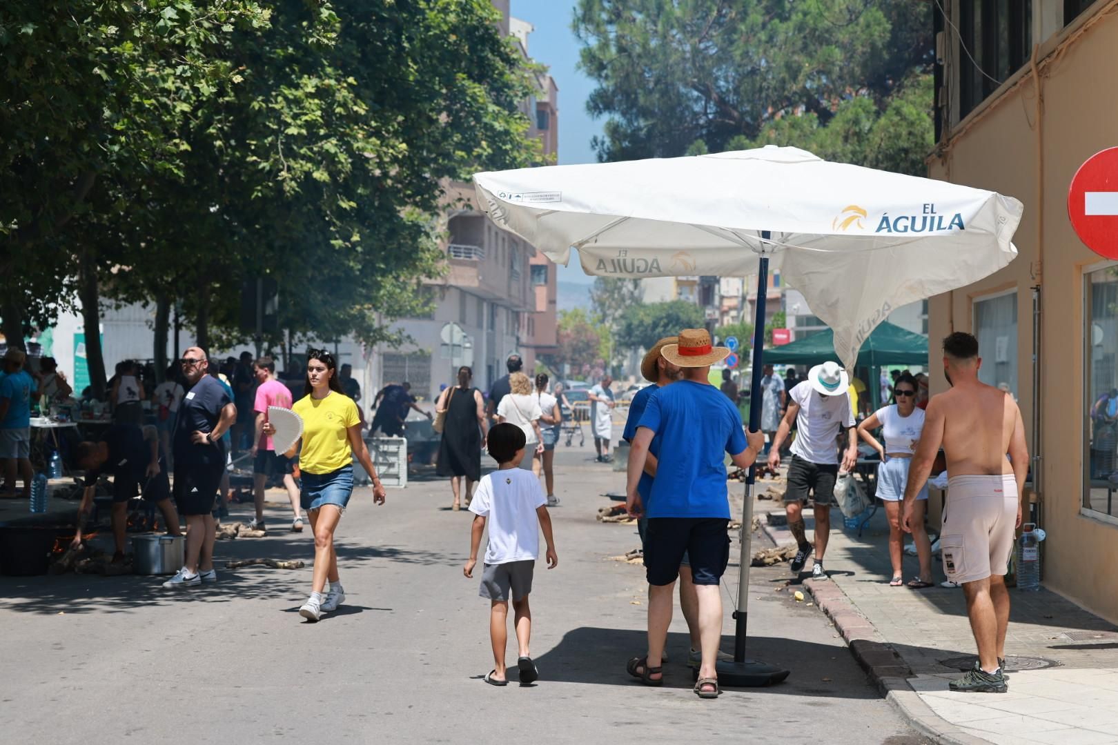 Concurso de paellas en el Grau por Sant Pere