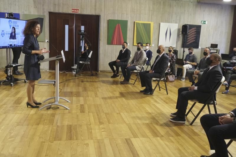 Presentación del partido solidario de Leyendas CD Tenerife-Real Madrid