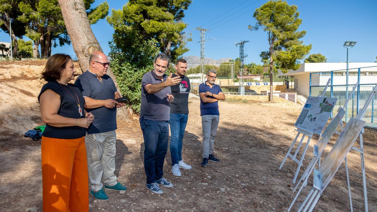 Presentación del proyecto de mejora del entorno del pabellón Pau Gasol.