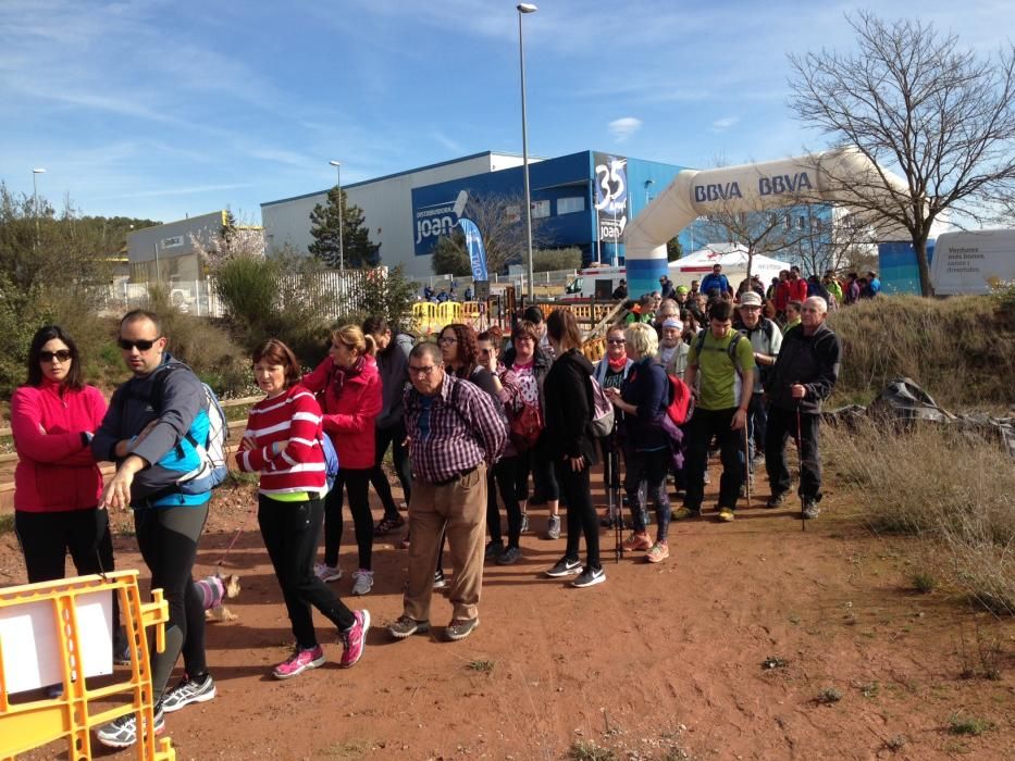 Participants en la Transèquia a Santa Anna