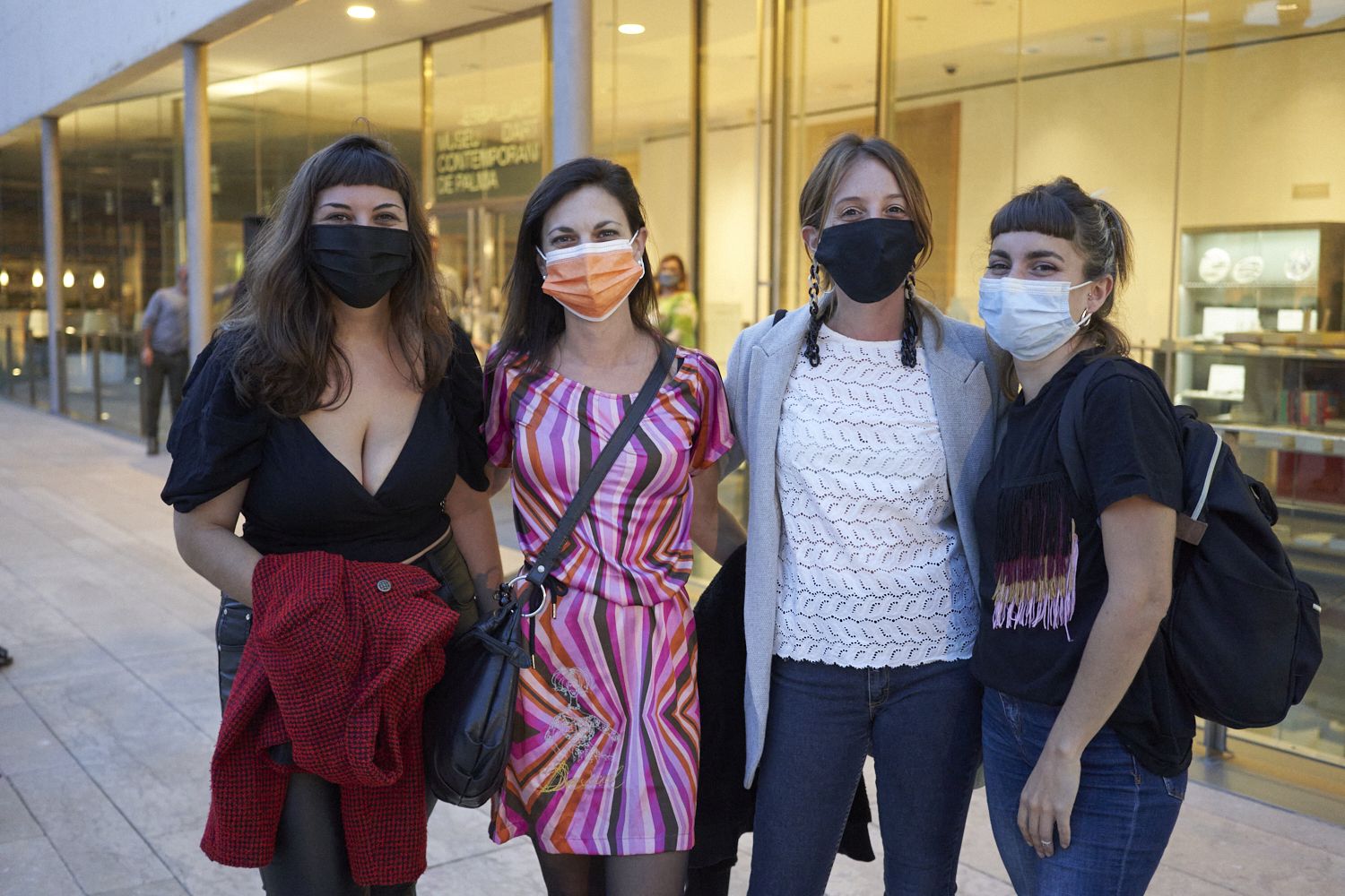 Paula Sernades, Nadia Barberón, Carla Rossasalvo y Sara Miraldi.