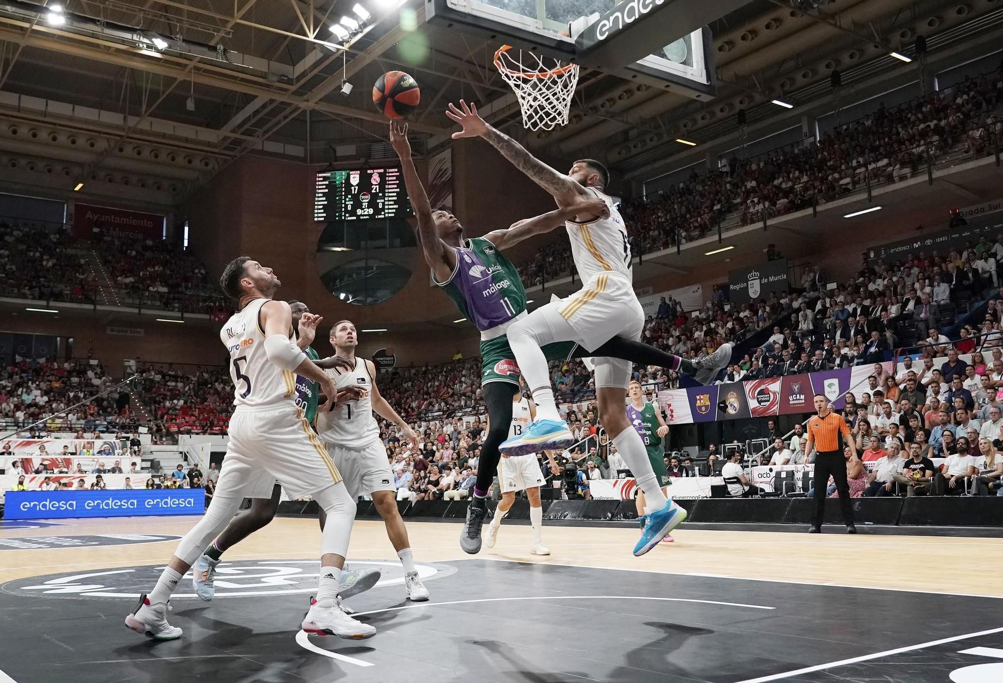 Unicaja - Madrid, final de la Supercopa Endesa 2023