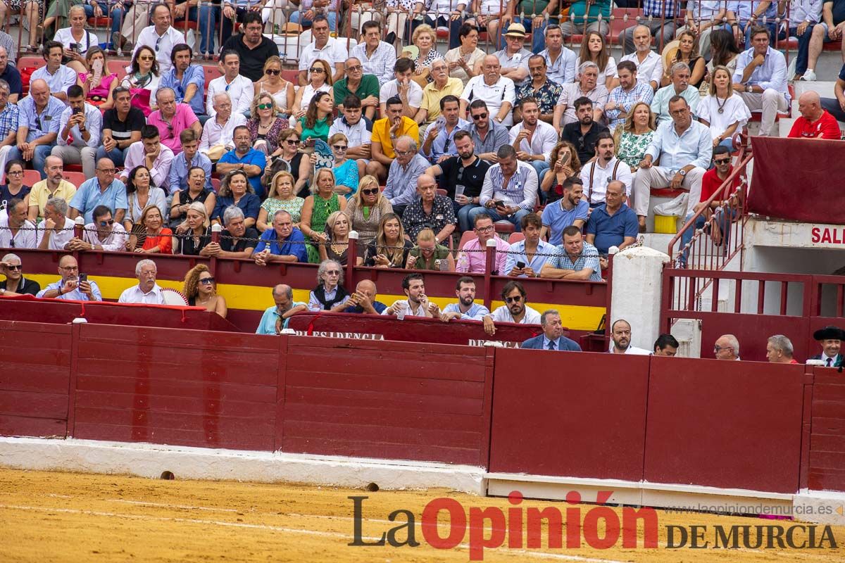 Así se vivió desde las gradas la primera corrida de la Feria de Murcia (El Juli, Manzanares y Talavante)