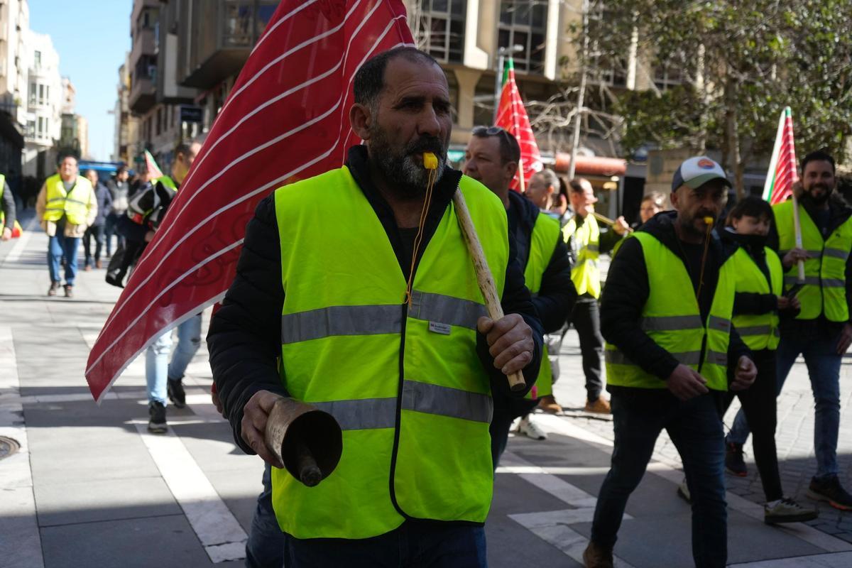 GALERÍA | Las protestas de los agricultores de Zamora vuelven a la calle