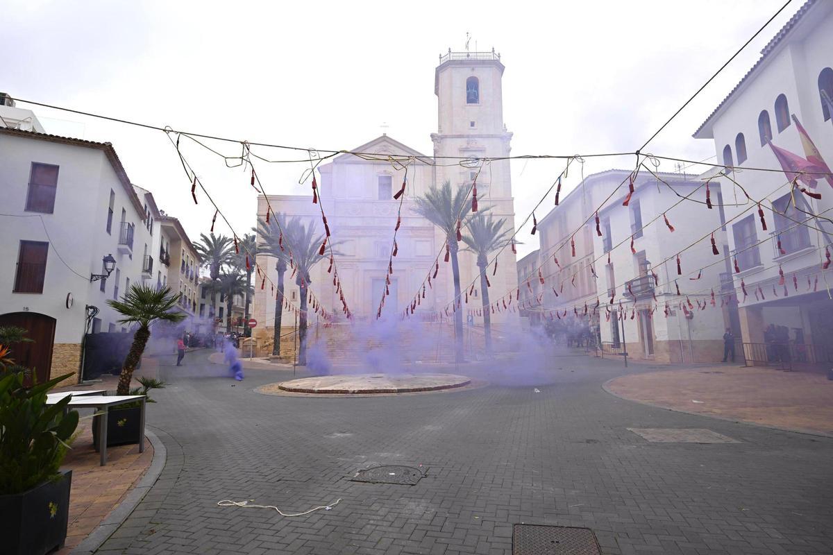 Una gran mascletà en la plaça Major será uno de los actos principales del "Mig Any Fester".