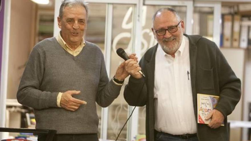 Presentación del libro de Daniel Basomba con dibujos de Heras