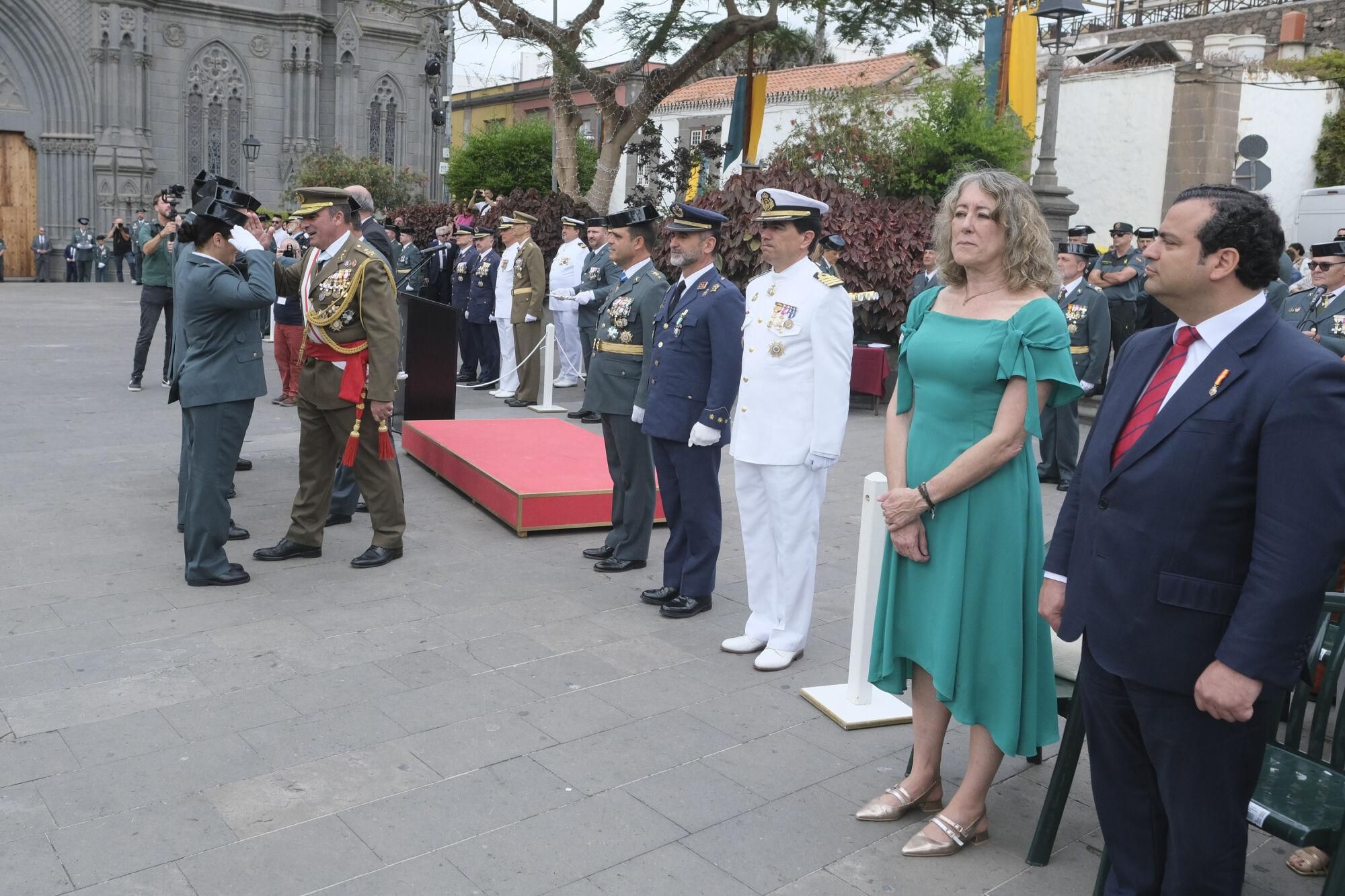 La Guardia Civil celebra el 181 aniversario de su fundación con un acto en Arucas