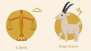 Libra y Capricornio