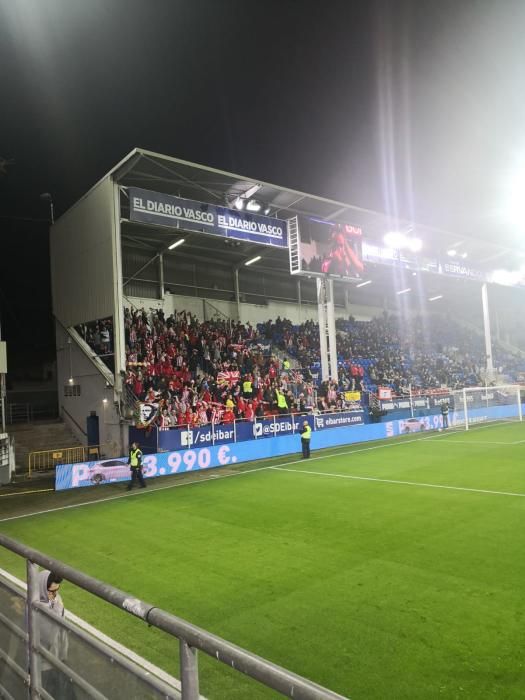 Eibar - Sporting en imágenes