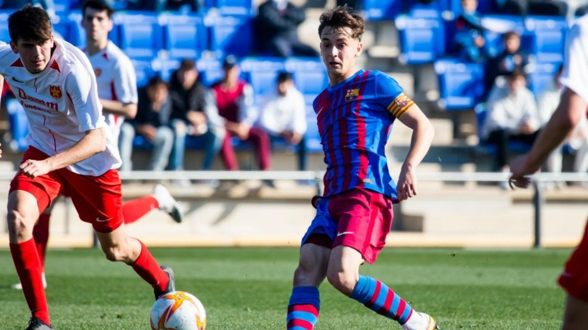 El Barça juvenil cae por la mínima ante la Damm en su estreno en la Copa del Rey