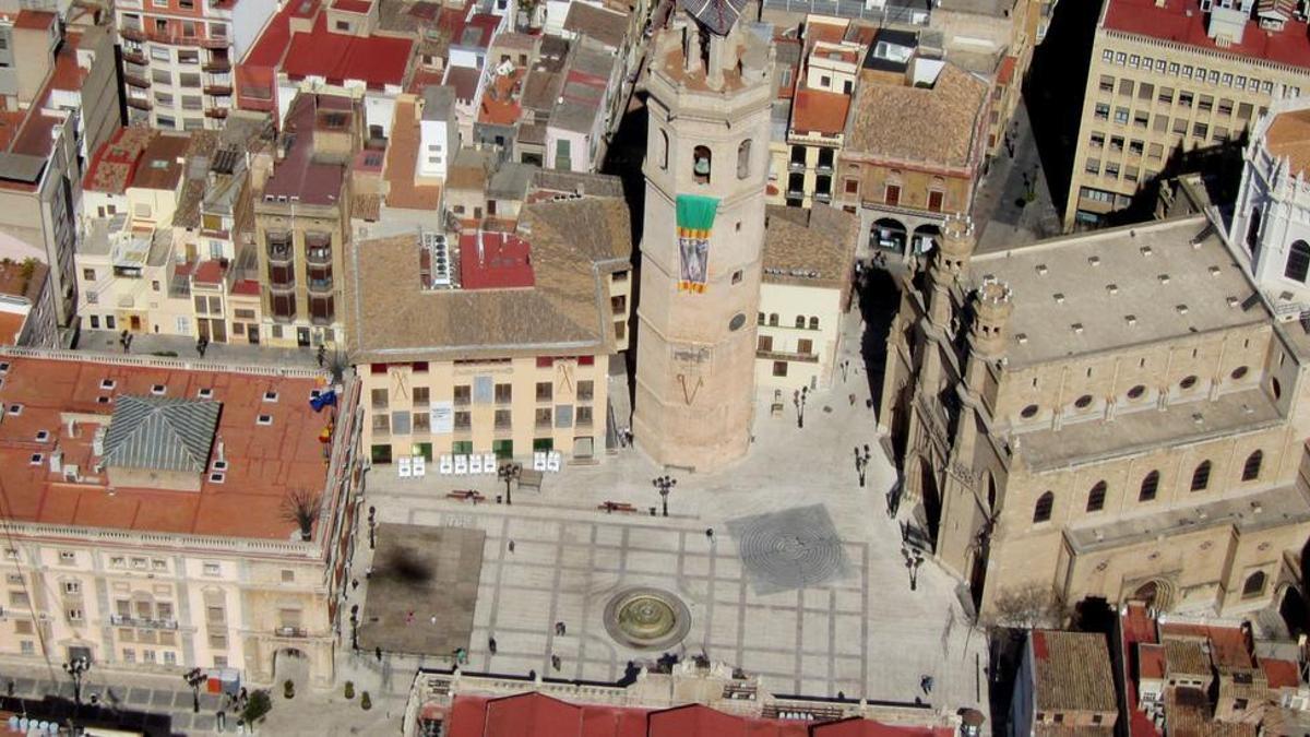 Imagen aérea de Castelló.