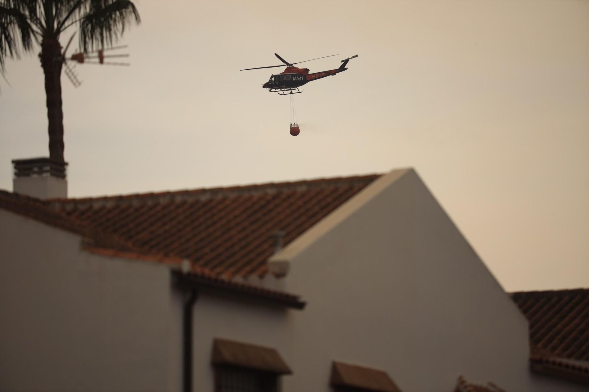 Declarado un incendio en la Sierra de Mijas