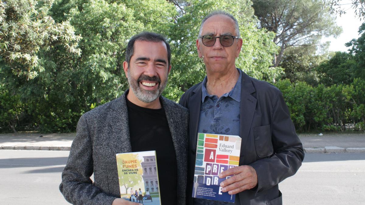 Eduard Vallory (a l’esquerra) i Jaume Funes (a la dreta)