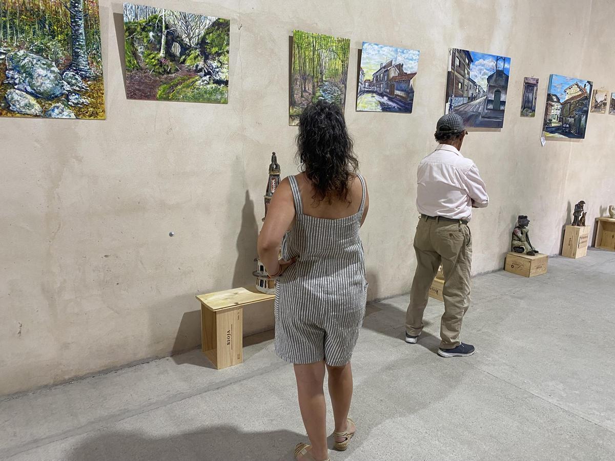 Exposición en San Pedro de Ceque.