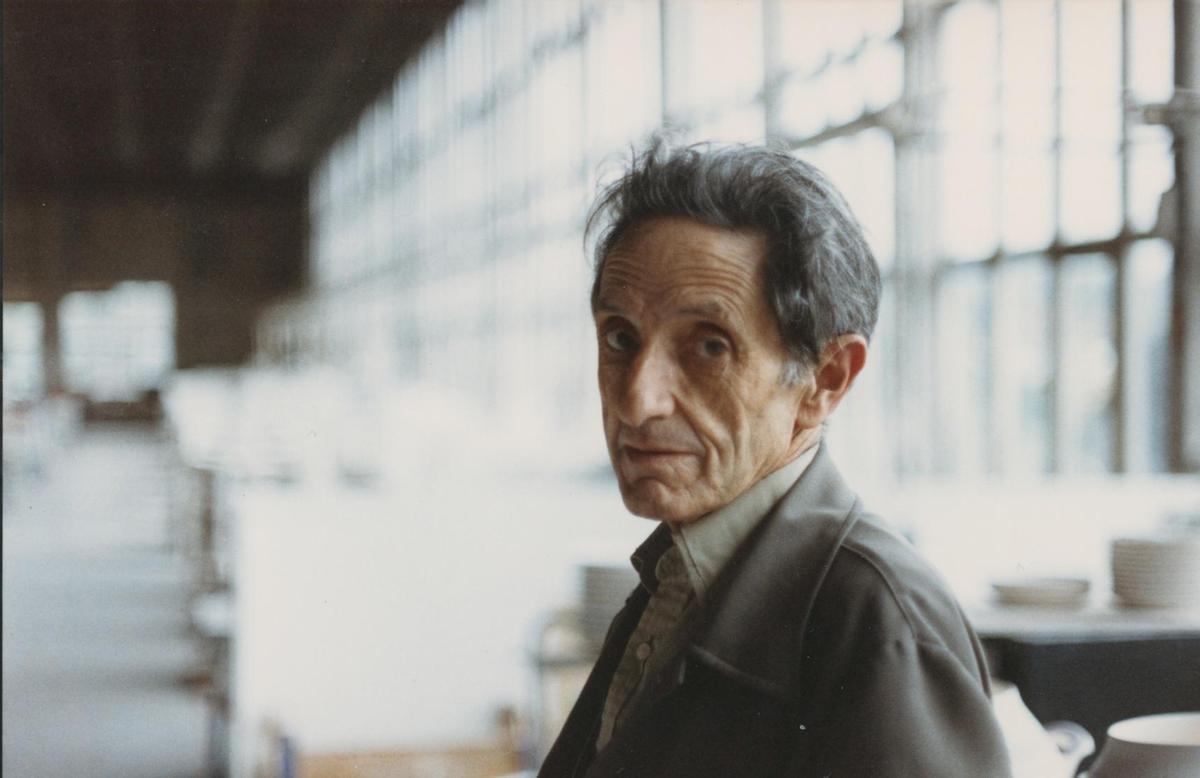 El artista e intelectual Isaac Díaz Pardo.